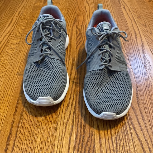 Nike Roshe One Hyperfuse Breathe Running Shoes, Cool Grey/White, 13 D(M) US - Picture 2 of 7